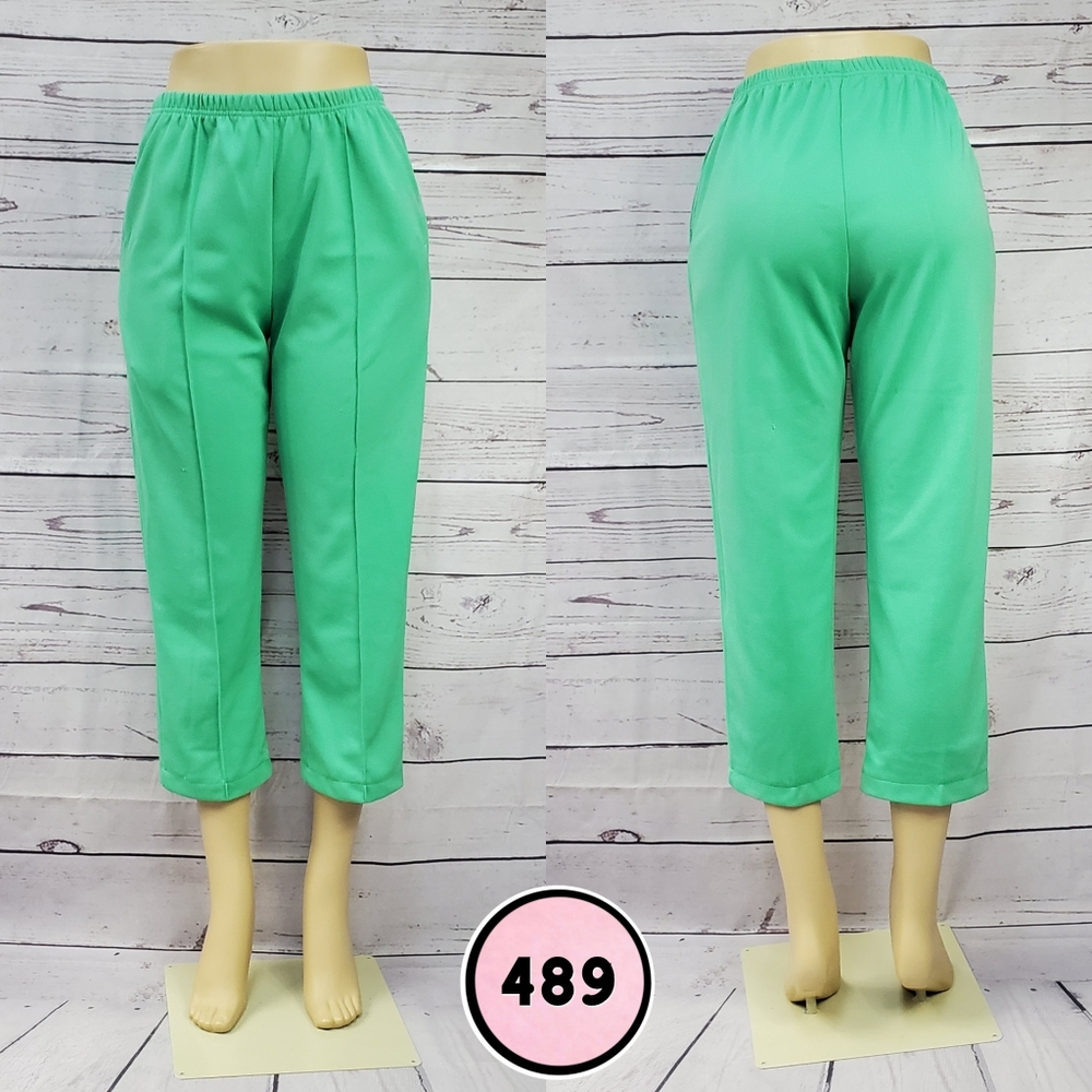 haband 8p green casual pants ( 5 for $20 )